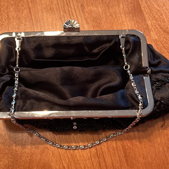 Bead & Rhinestone Clutch - Picture 7 of 9